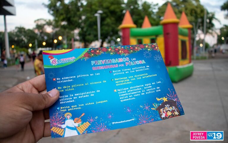 Instituciones garantiza Diciembre Seguro en Nicaragua