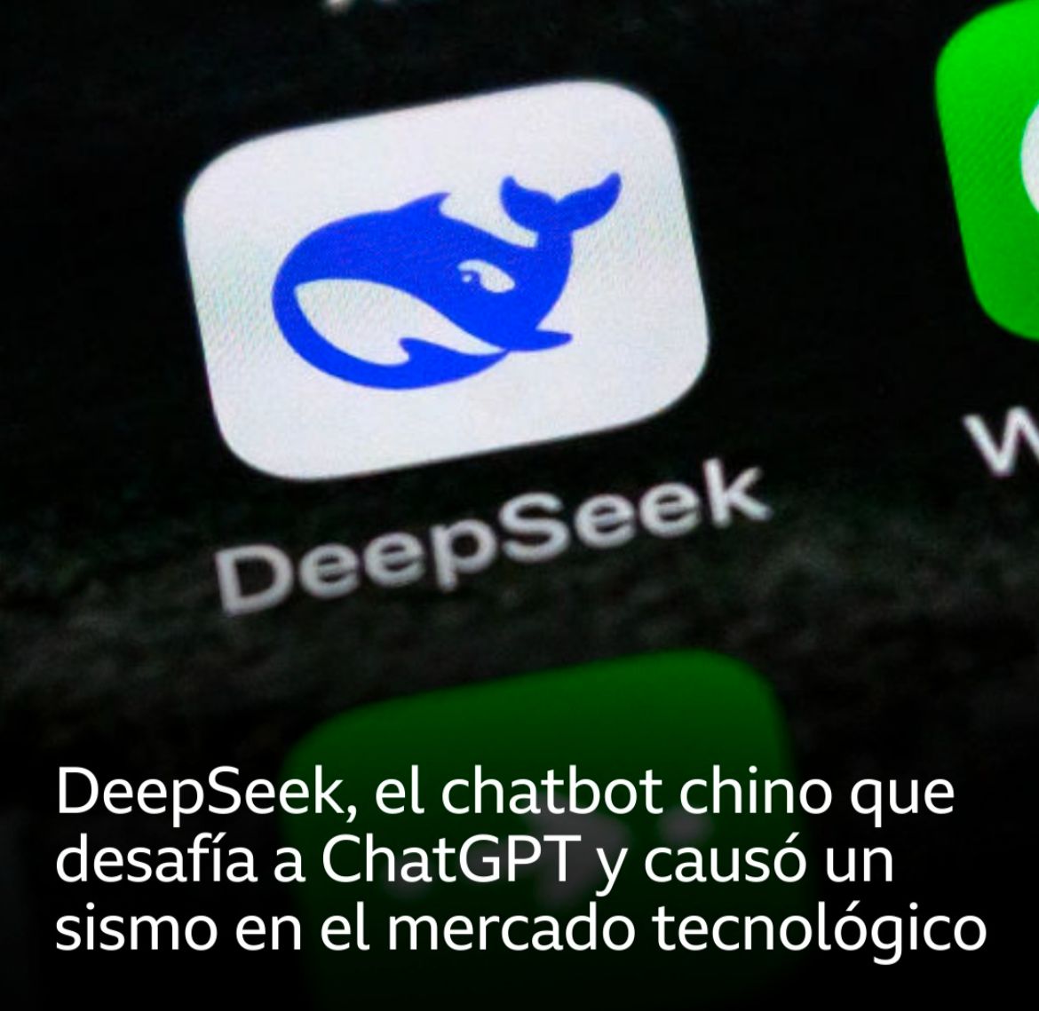 DeepSeek sacude mercado mundial tecnológico