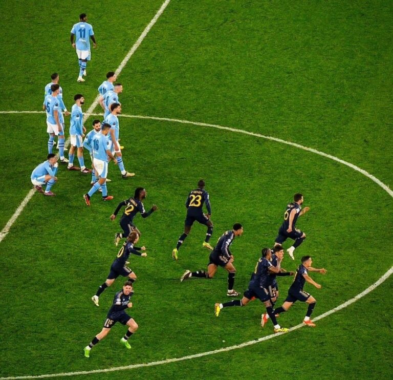 Real Madrid contra el City en las eliminatorias de la Champions League