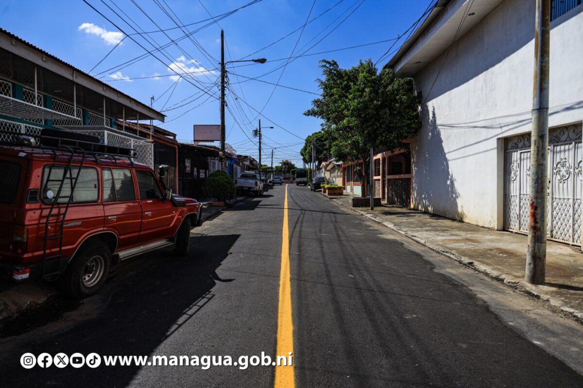 Bello Horizonte recarpetean 6 cuadras de calles