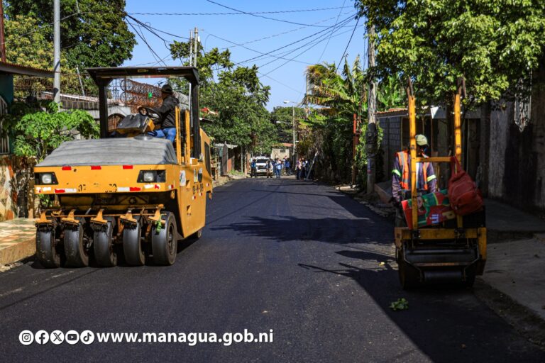 Calles para el Pueblo atenderá 1.437 cuadras en Managua