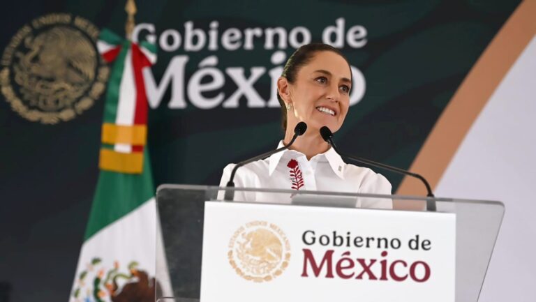 Presidenta de México pide calma ante toma de posesión de Trump