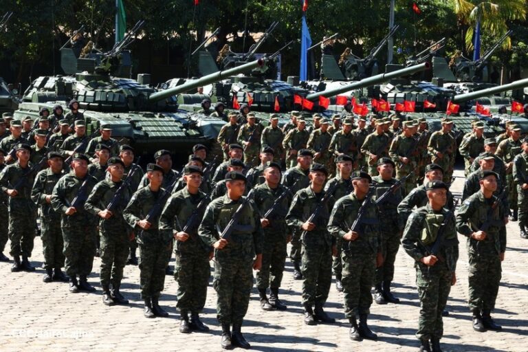 Dotan de fuerzas y medios a unidades del Ejército de Nicaragua