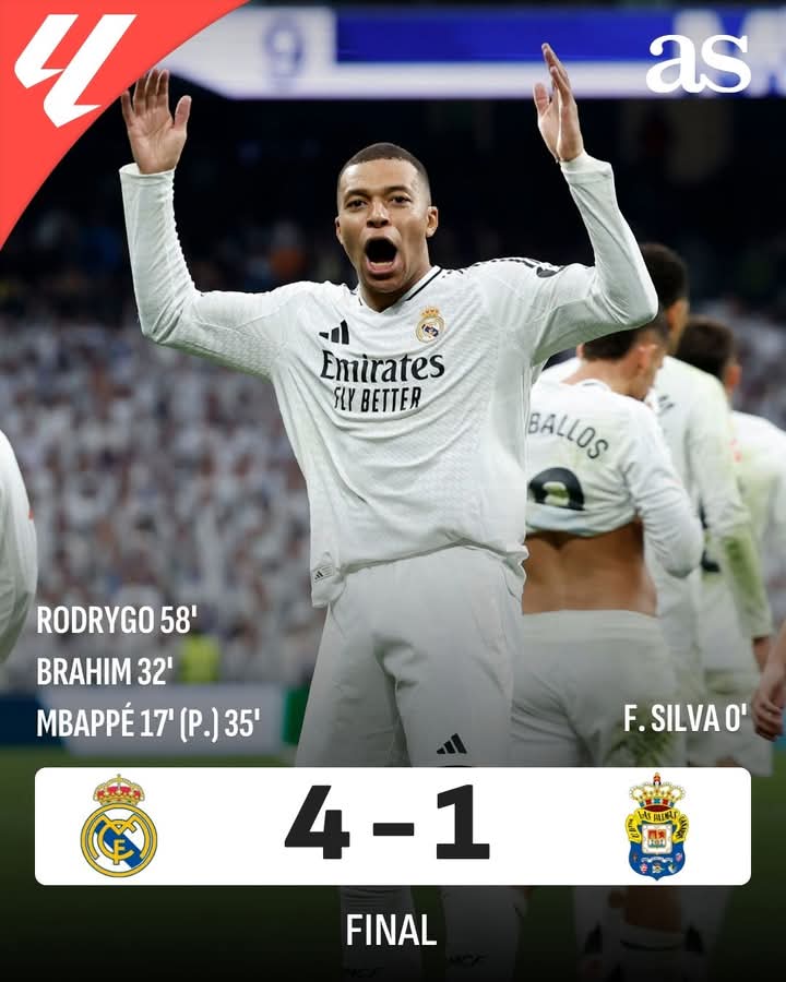 Real Madrid es el nuevo líder de España