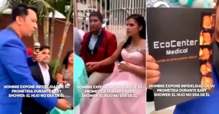 Fiesta de baby shower termina en escandalo
