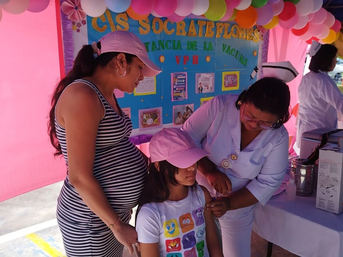 Jornada Nacional de Vacunación contra virus del VPH inicia