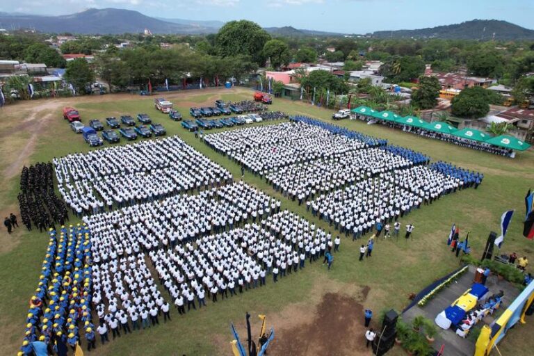 Juramentan Policia Voluntaria “Comandante Julio Buitrago” en Masaya