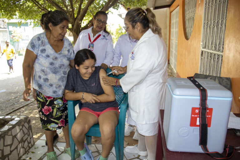 Nicaragua avanza en la vacunación contra el VPH