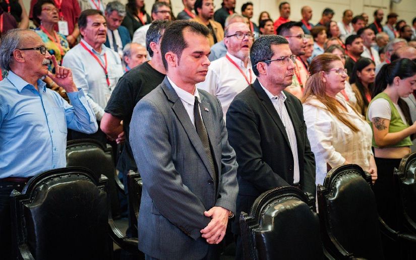 Activa participación de la delegación del FSLN en Chile