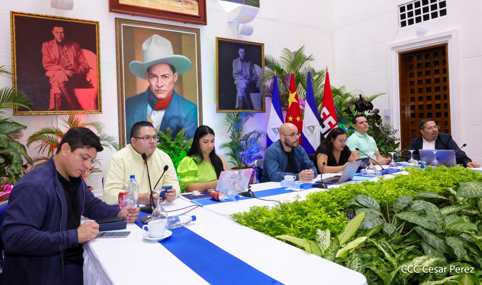 intercambio comunicacional entre Nicaragua y China
