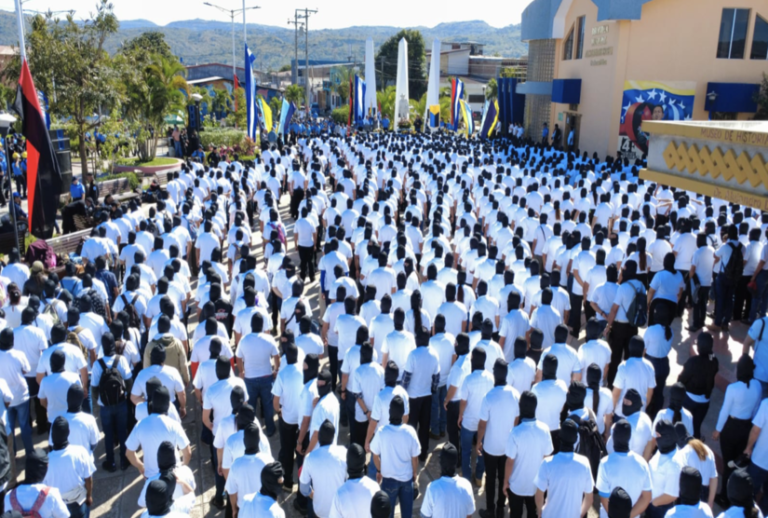 Juramentación de la Policía Voluntaria Comandante Julio Buitrago Urroz en Estelí