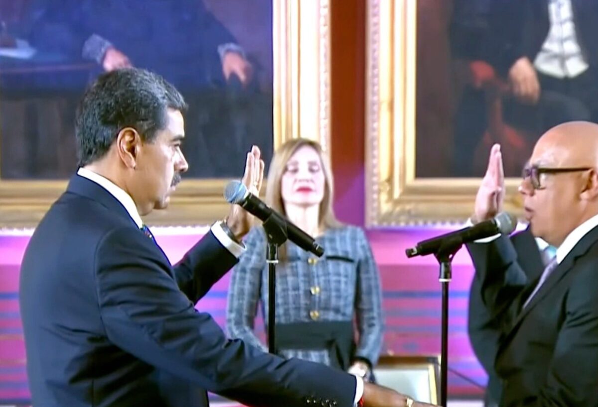 Maduro juramenta ante la Asamblea Nacional