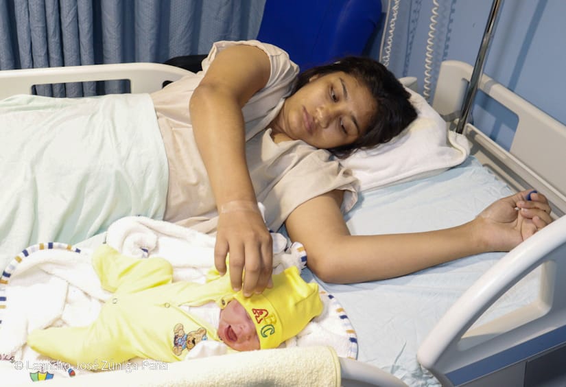 Primer nacimiento en el hospital Fernando Vélez Paiz es una niña