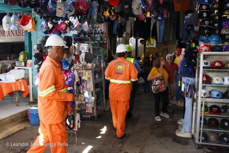 Promueven la prevención de incendios en Mercado