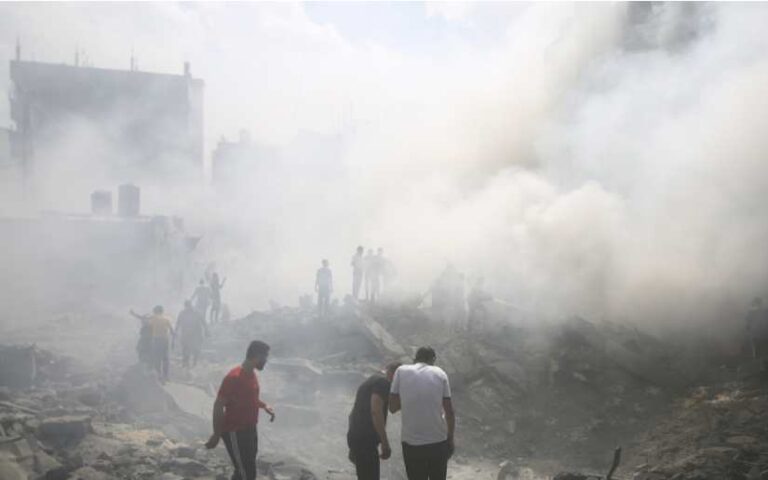 La destrucción y genocidio en Gaza