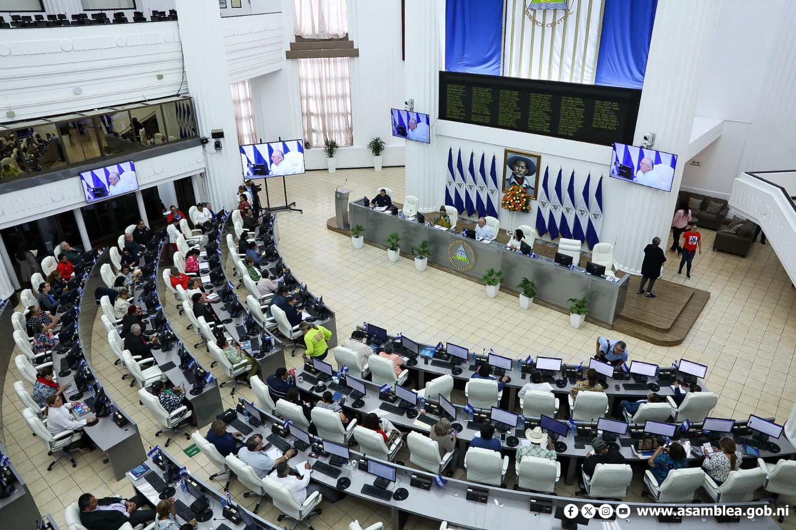 Finaliza aprobación de las reformas a la Constitución en Nicaragua