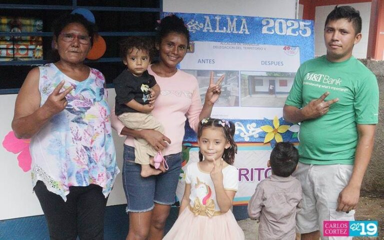 Gobierno Sandinista entrega una vivienda digna en Managua