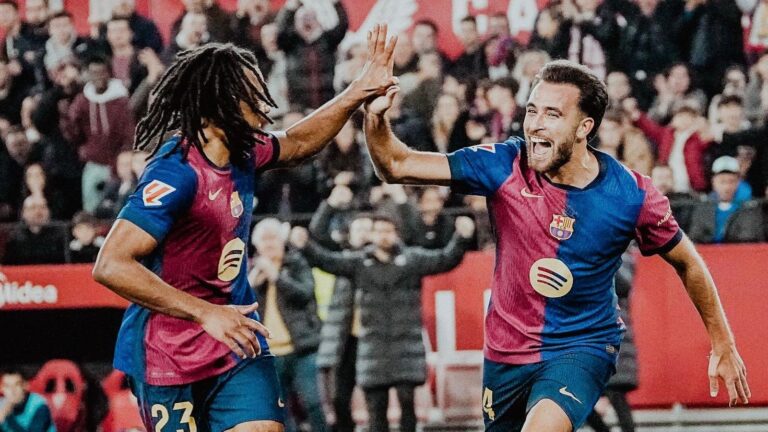 FC Barcelona golea al Sevilla y mete presión al Madrid