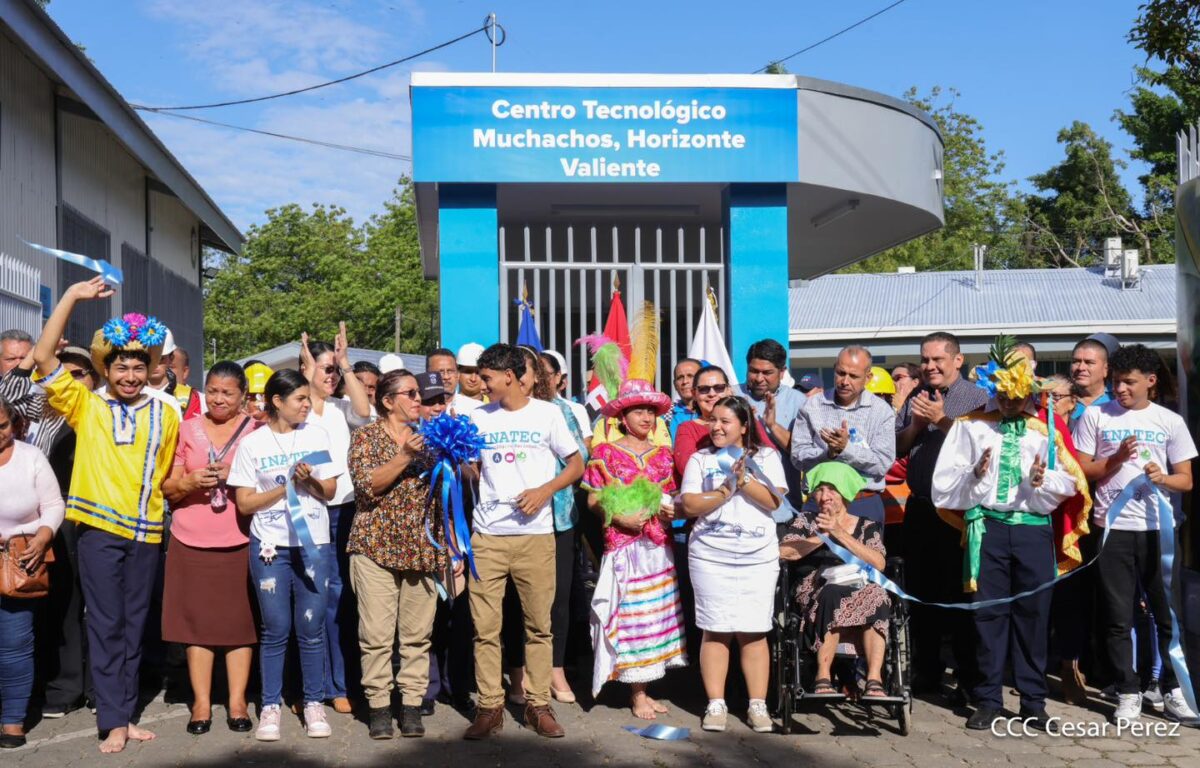 Centro Tecnológico 'Muchachos, Horizonte Valiente' se inaugura