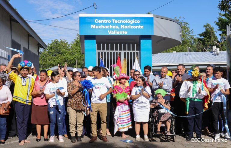 Centro Tecnológico ‘Muchachos, Horizonte Valiente’ se inaugura en Managua
