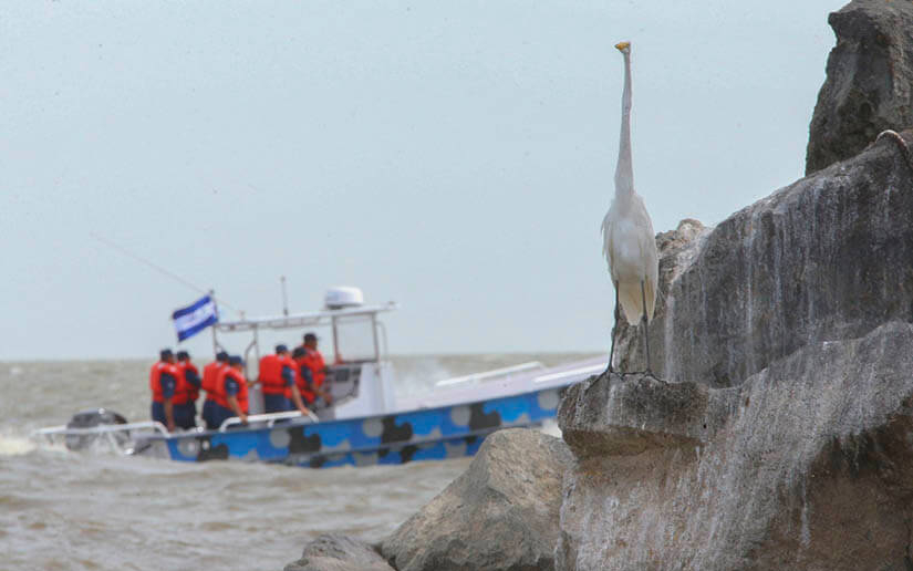 Embarcación hondureña es retenida en aguas nicaragüense