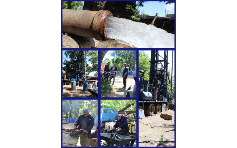 Construcción de fuente de agua adicional en el sector de Sierra Maestra entra en la fase final