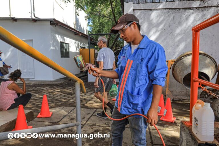 Rehabilitación del Gimnasio Iván Montenegro supera el 60% de avance