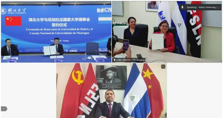 Universidad de Hubei y Nicaragua fortalecen vínculos académicos a través de un nuevo acuerdo de cooperación