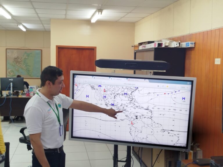 Lluvias débiles, calor y fuertes vientos predominarán en Nicaragua