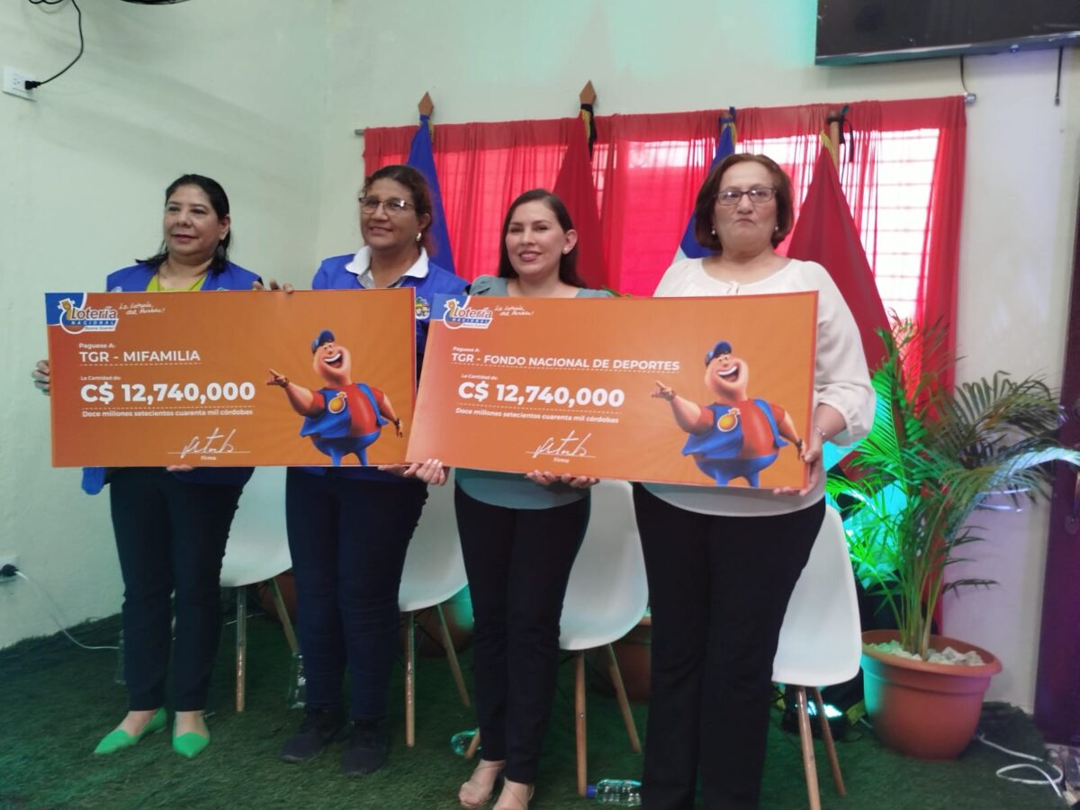 Lotería Nacional entrega segunda utilidades del año