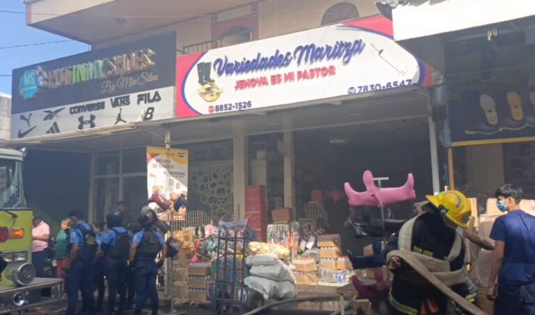 Se registra un incendio en el Mercado Oriental