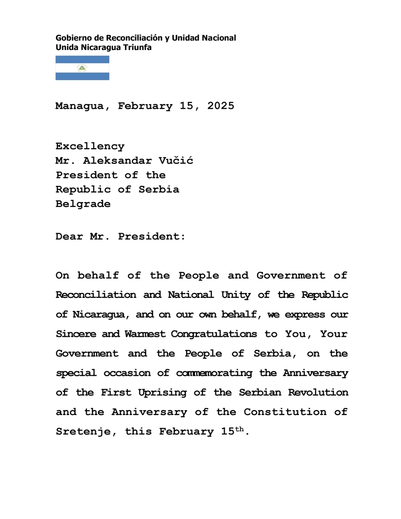 Gobierno Nicaragua