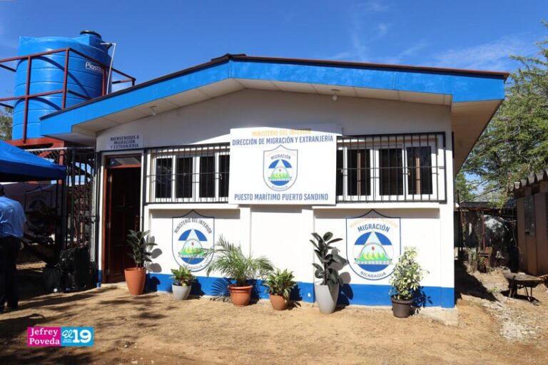 Inauguran en Nicaragua un Puesto Fronterizo Marítimo