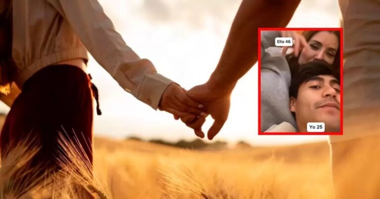 Tiene 25 años y revela los beneficios de tener una novia de 46 años