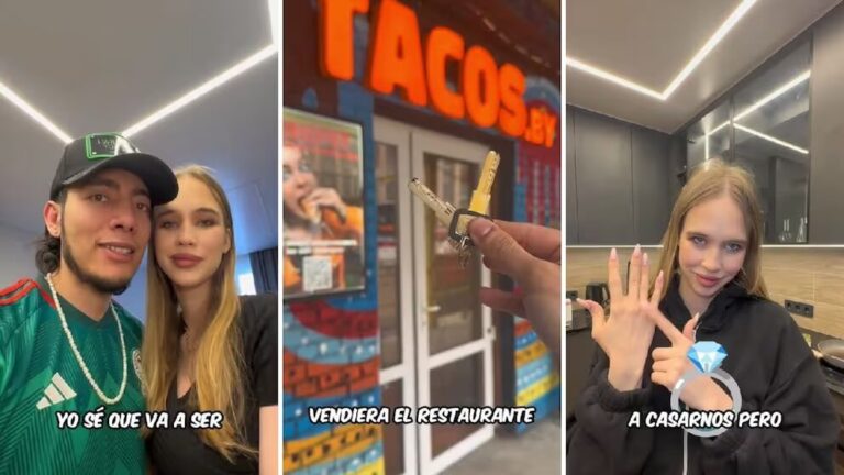 Se casará con su amiga rusa para no perder su restaurante de tacos