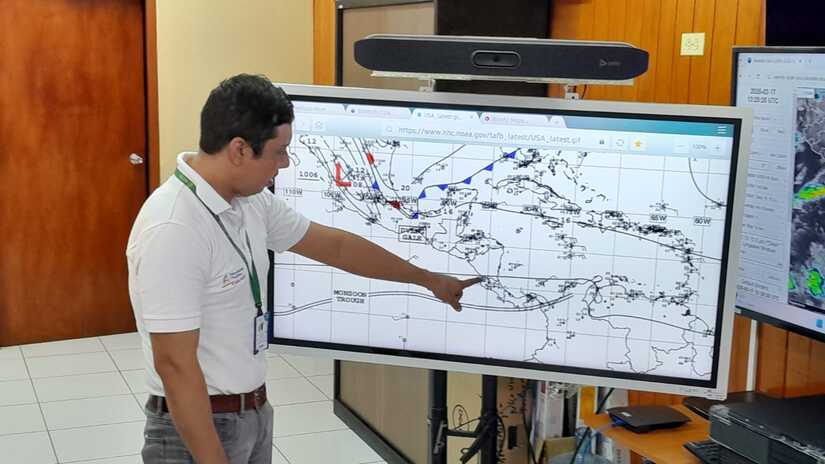 Ineter pronostica el ingreso de un Frente Frío