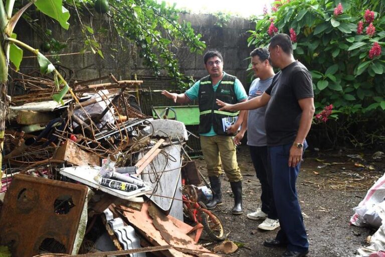 Marena apoya reciclaje con visita al centro de acopio ‘Castillo’ en El Rama