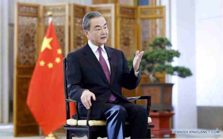 El Canciller chino Wang Yi: La amistad debe ser permanente y los intereses deben ser compartidos