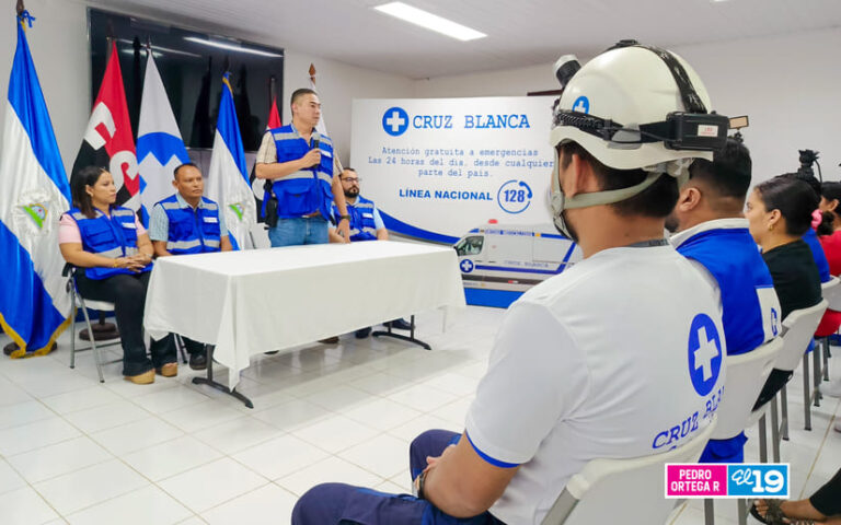 Cruz Blanca lista para resguardar la vida y salud de las familias nicaragüenses este Verano 2025