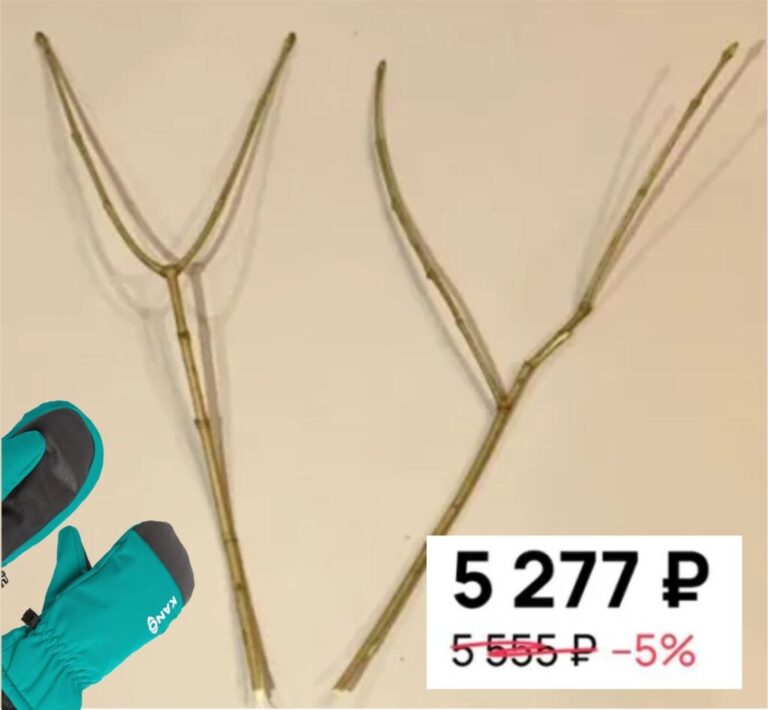 Emprendedores venden ramas de árboles para muñecos de nieve