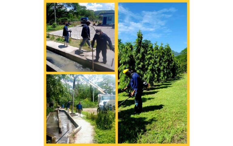 Enacal asegura diariamente la operación satisfactoria del sistema de saneamiento en La Trinidad