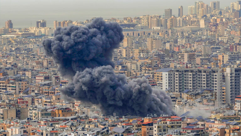 Israel ataca nuevamente la ciudad de Beirut