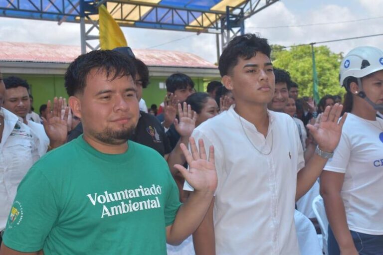 Juramentan en Bluefields 400 jóvenes que se integran a brigadas ambientales