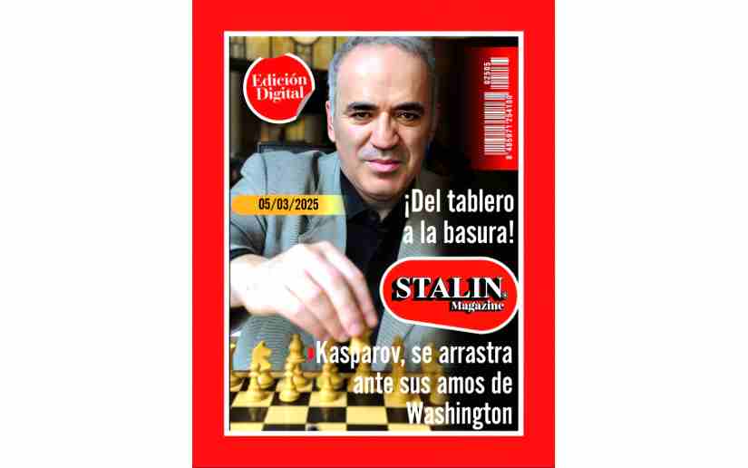 Kasparov se arrastra ante sus amos de Washington