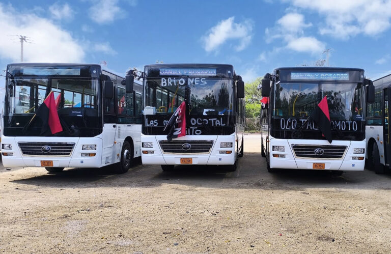 Llegan nuevos buses y microbuses a Nueva Segovia y Bluefields