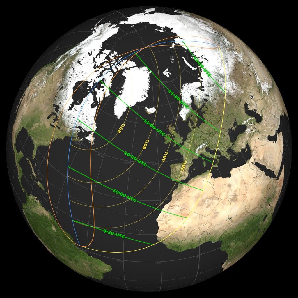 En varias ciudades de Estados Unidos y Canadá, el fenómeno coincidirá con el amanecer, creando un impresionante efecto óptico conocido como “doble amanecer”.