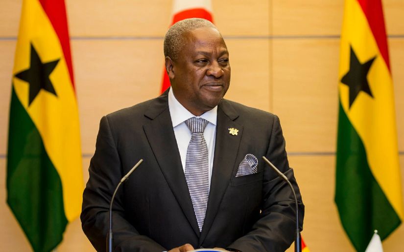 John Mahama, Presidente de la República de Ghana,