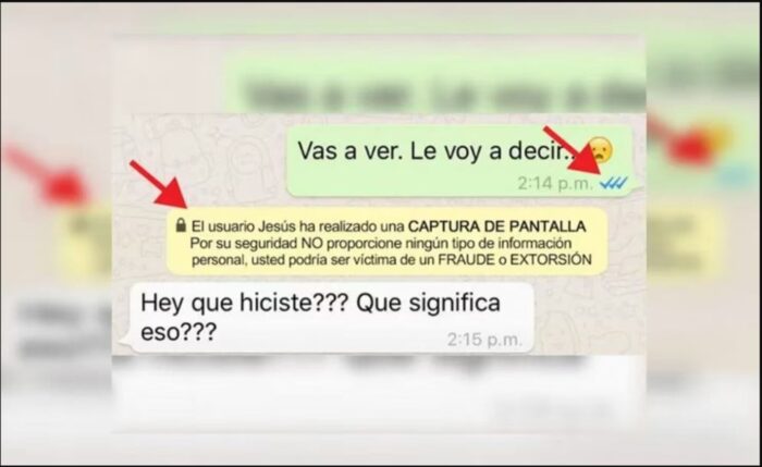 WhatsApp trabaja el tercer visto azul para alertar capturas de pantalla