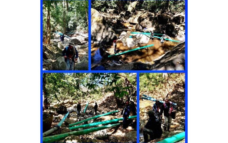 Finalizan trabajos de rehabilitación en fuente de agua potable en San Francisco de Cuapa