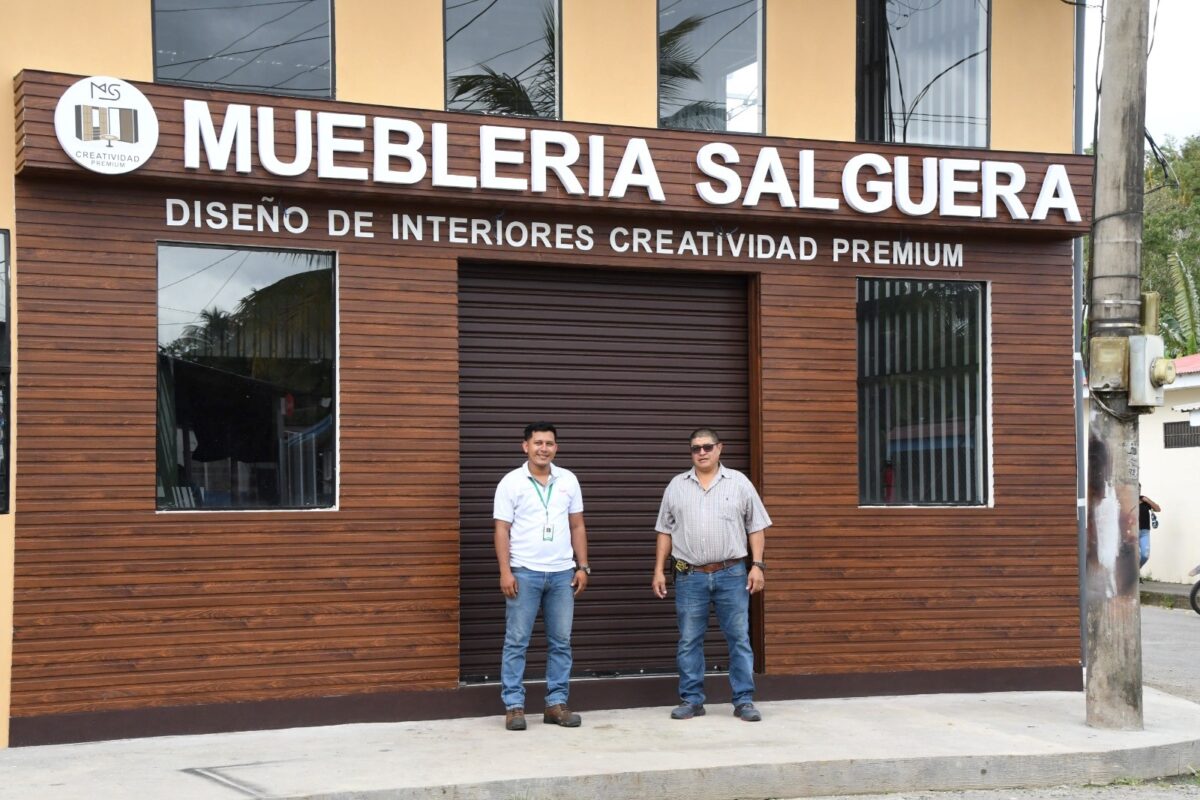 Gobierno brinda acompañamiento a carpintería